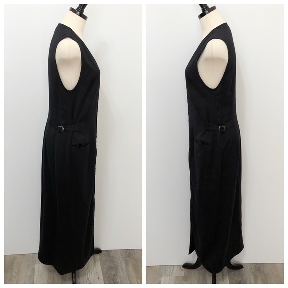 Ralph Lauren Blue Label Vintage Wool Zip Up Dress - Picture 2 of 8